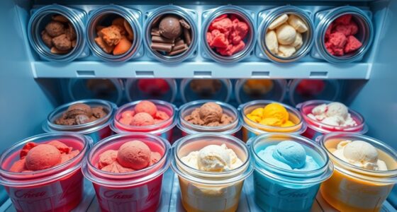 top ice cream storage sets