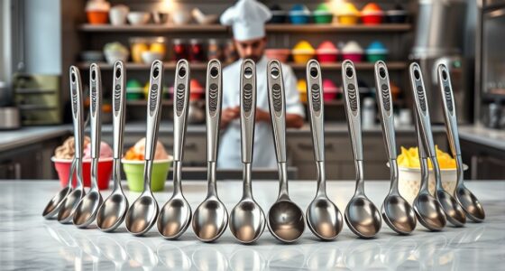 top mechanical ice cream scoopers