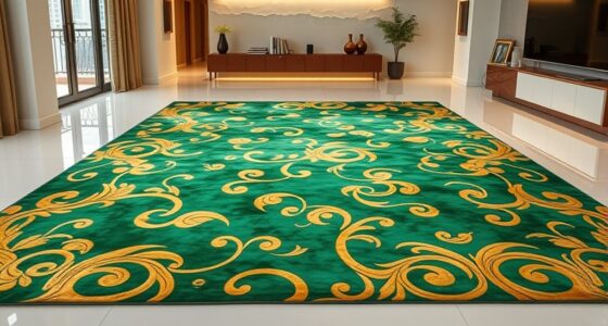 top silk carpets with radiant heating