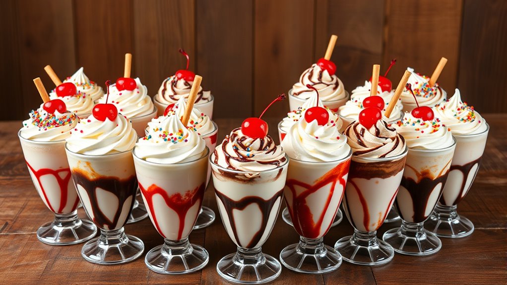 top sundae cup selections