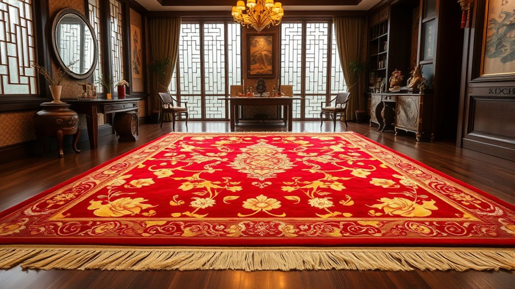 top yilong silk carpet selection