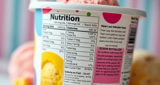 understanding ice cream labels