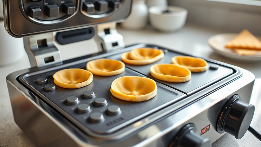 waffle cone maker features