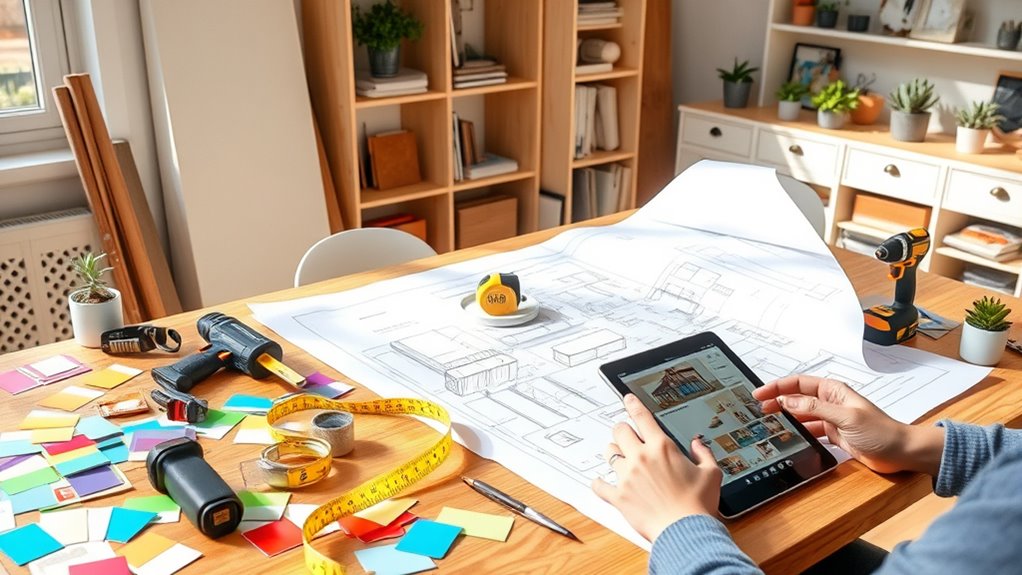beginner home project planning