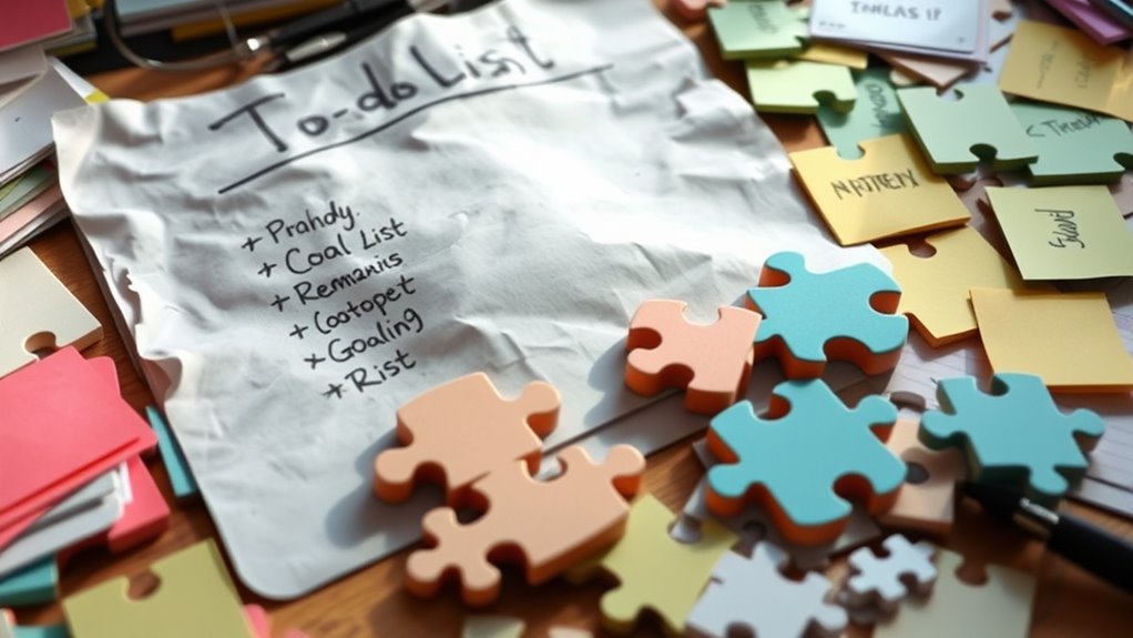 break goals into smaller steps