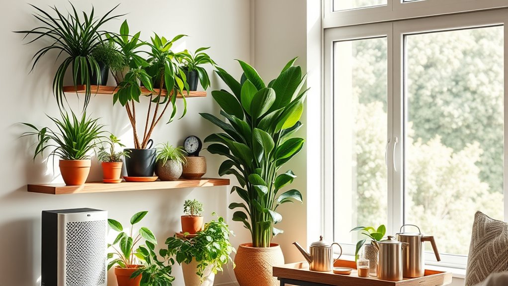 choose air purifying indoor plants