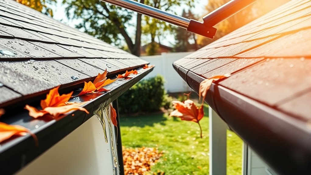 clean gutters regularly