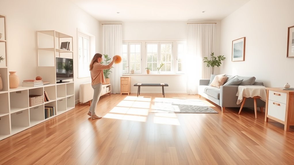 consistent upkeep prevents clutter