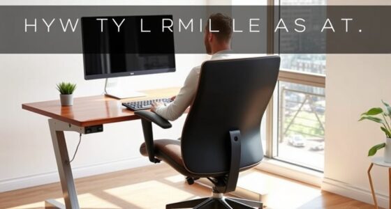ergonomics desk setup facts