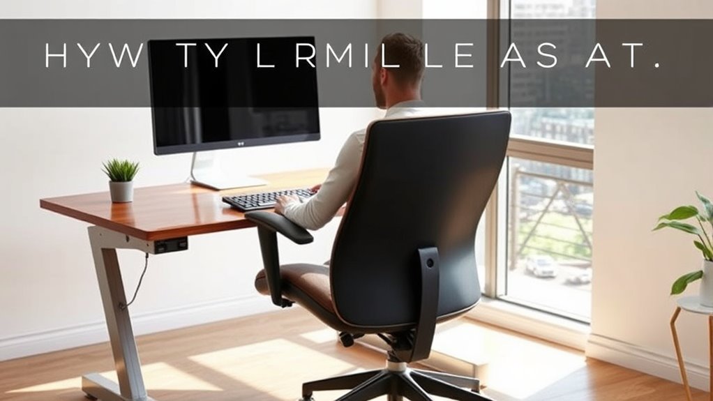 ergonomics desk setup facts