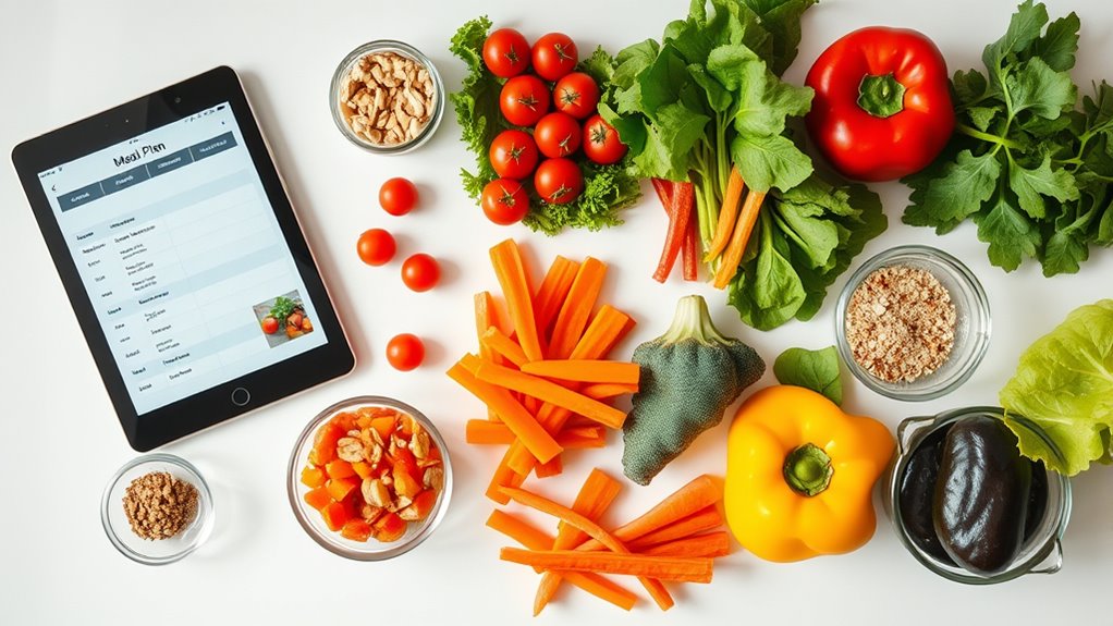 simple varied healthy meals