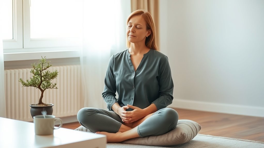 stay present manage stress