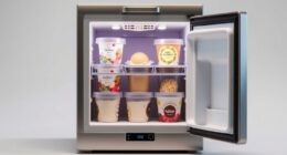 compact freezers for ice cream