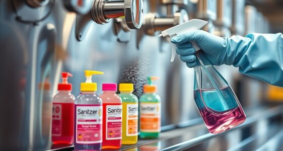 ice cream equipment sanitizer options