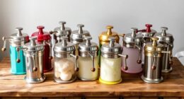 top hand crank ice cream makers