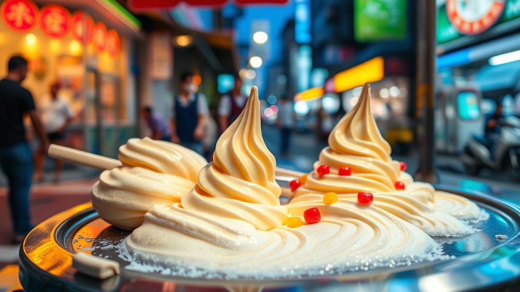 artful fusion ice cream performance