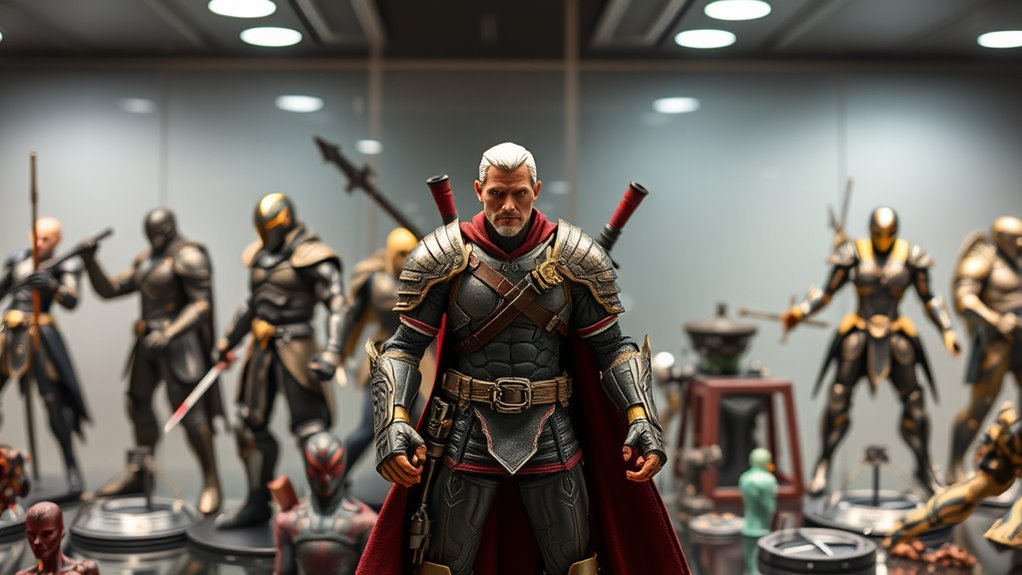 authentic poseable collectible figures