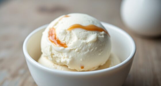 balancing beany soy ice cream