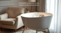 best cry detecting baby bassinet