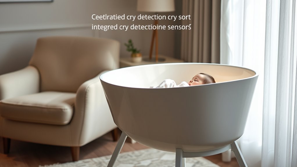 best cry detecting baby bassinet
