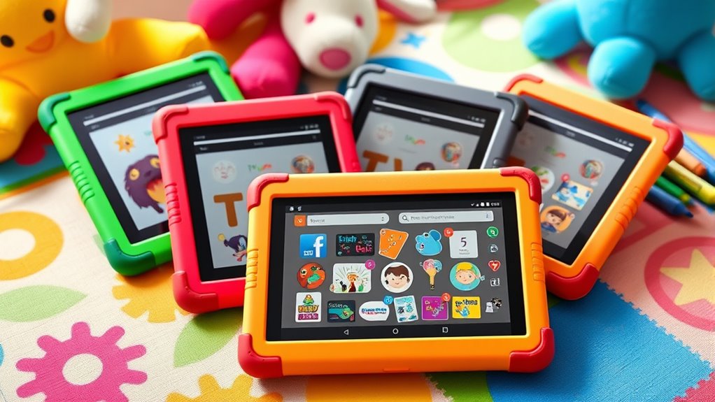 child friendly tablet features
