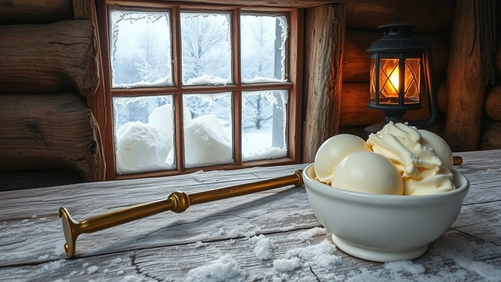 colonial ice cream history