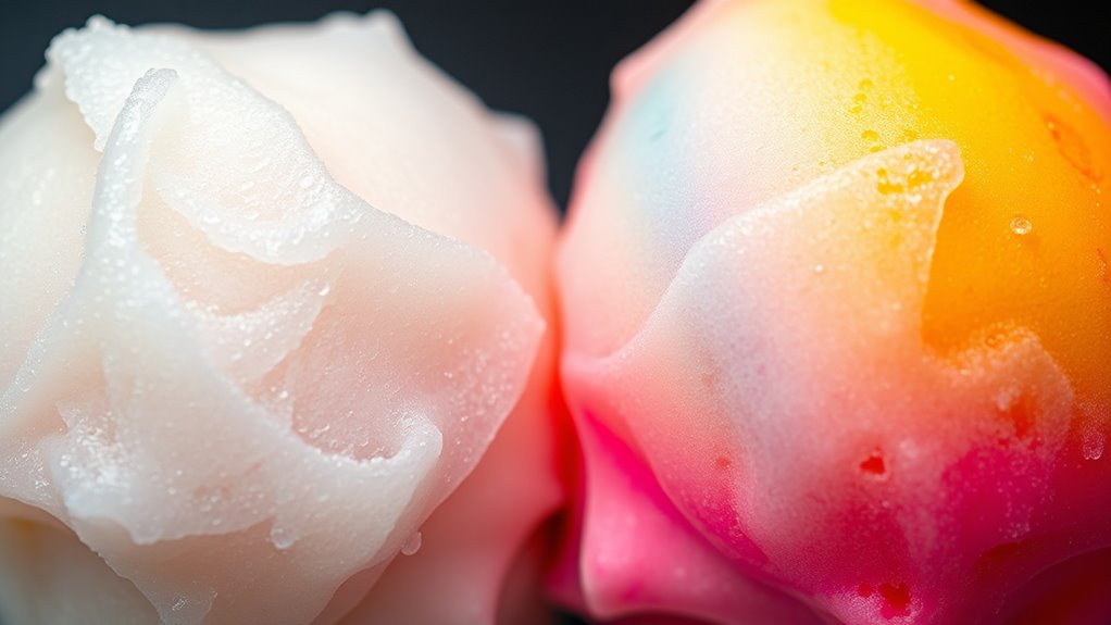 color stability in frozen desserts