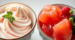 comparing health benefits of desserts