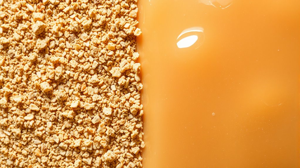 consistent grains and moisture