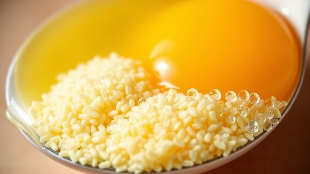 emulsifiers stabilize food mixtures