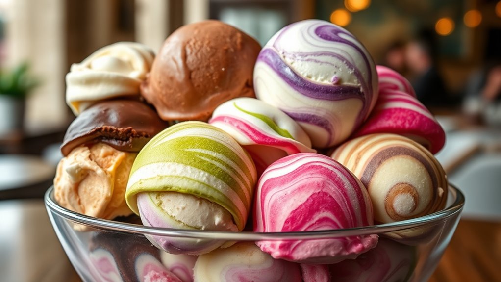 evolution of global flavors