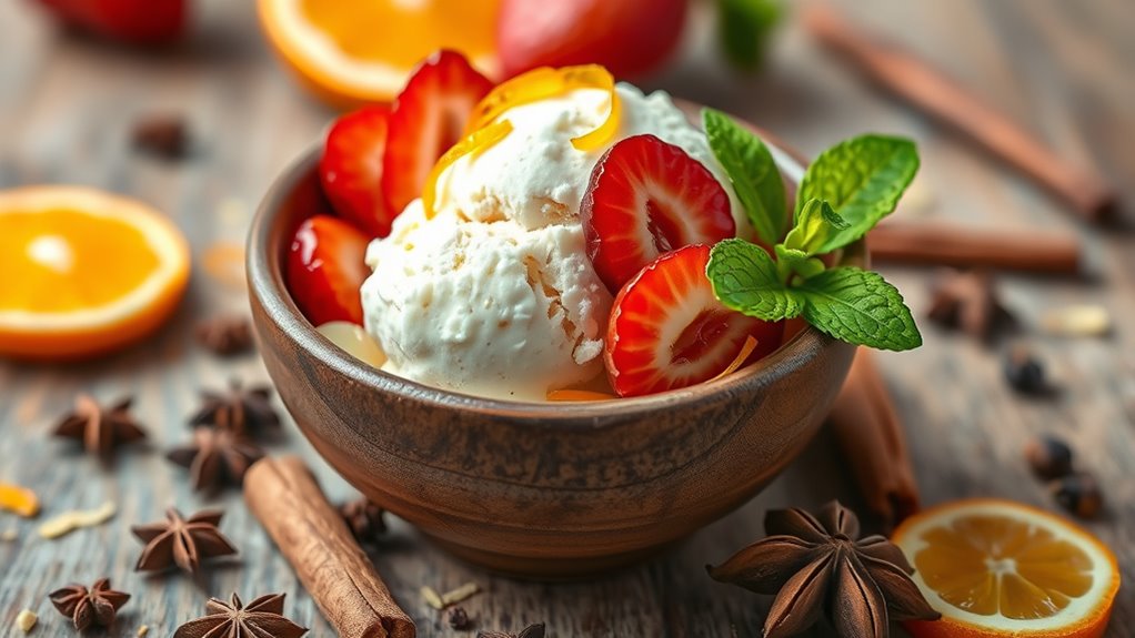 fresh seasonal fruit flavors