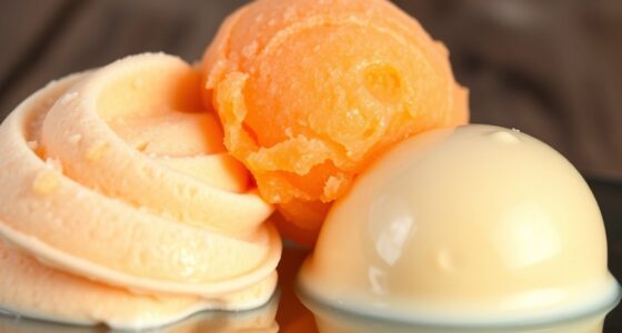 frozen fruit dairy desserts