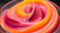 fruit acids stabilize sorbet