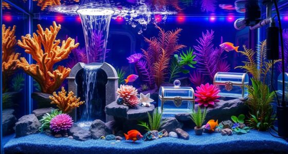 high end aquarium decor ideas