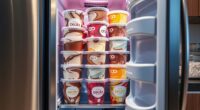 home freezers and ice cream