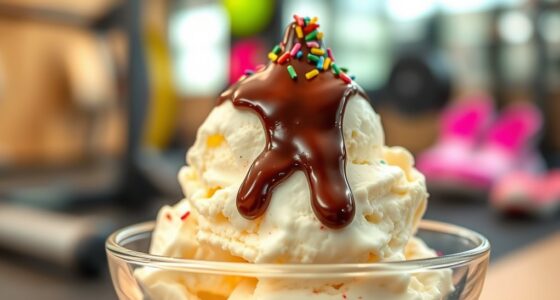 ice cream after exercise