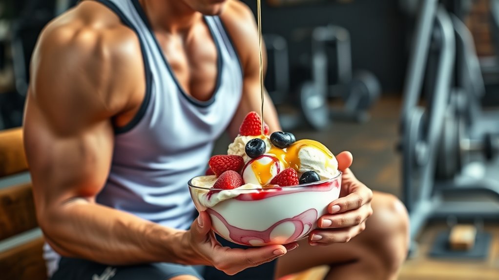 ice cream aids recovery