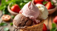 ice cream and dietary saturated fat