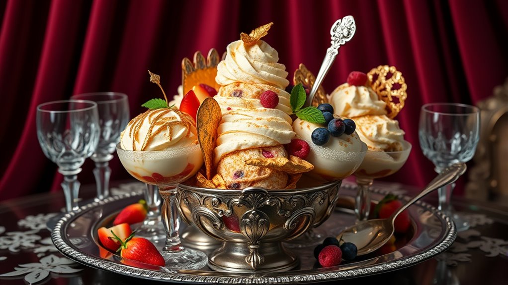 ice cream as luxury symbol