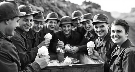 ice cream boosted morale