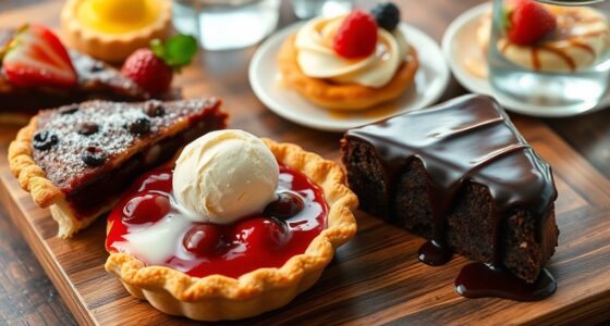 ice cream dessert pairings