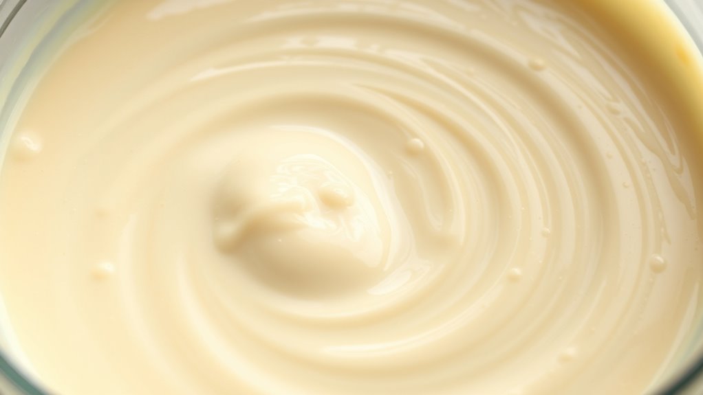 ice cream mix matures over time