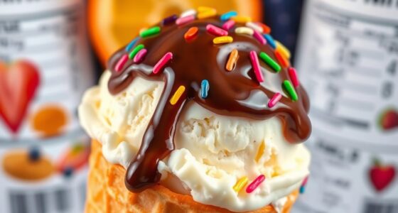 ice cream nutritional breakdown