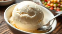 ice cream nutritional content