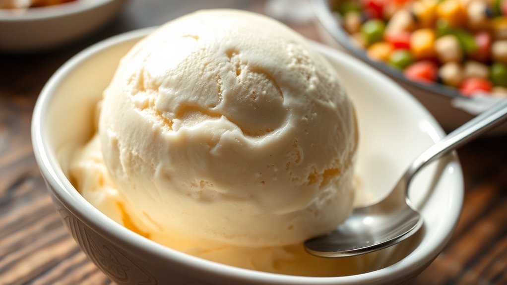 ice cream nutritional content