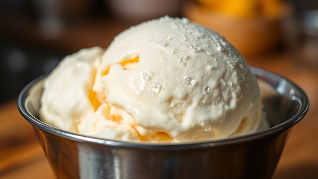 ice cream sodium content