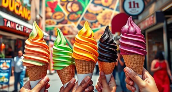 immigrant influence on ice cream