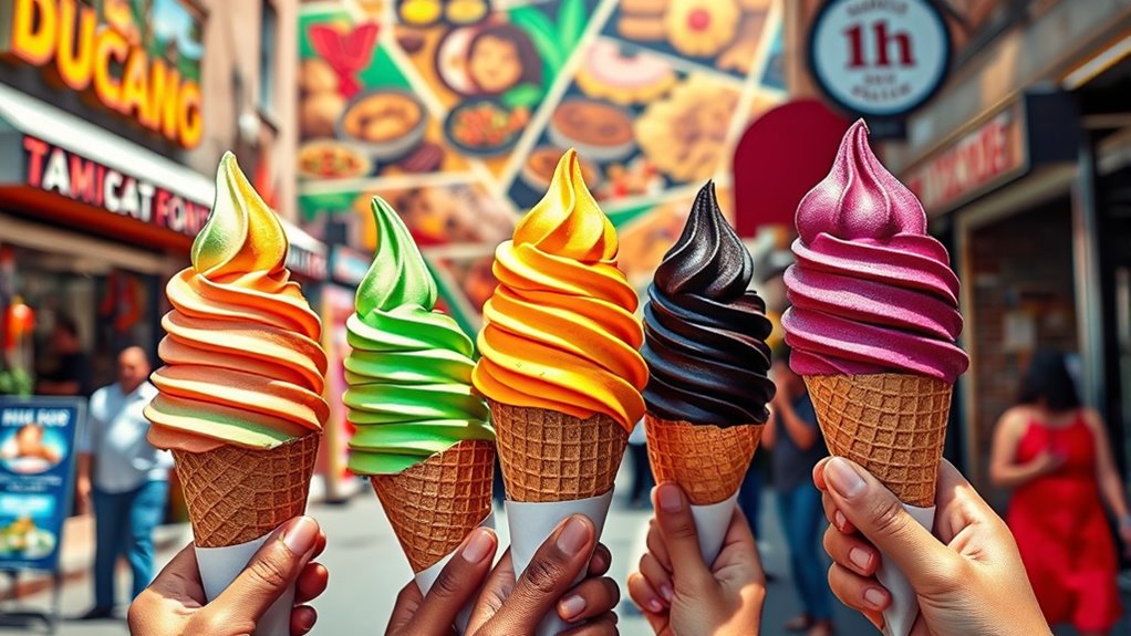 immigrant influence on ice cream