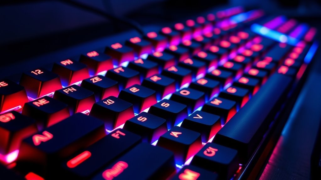 keyboard features for gaming